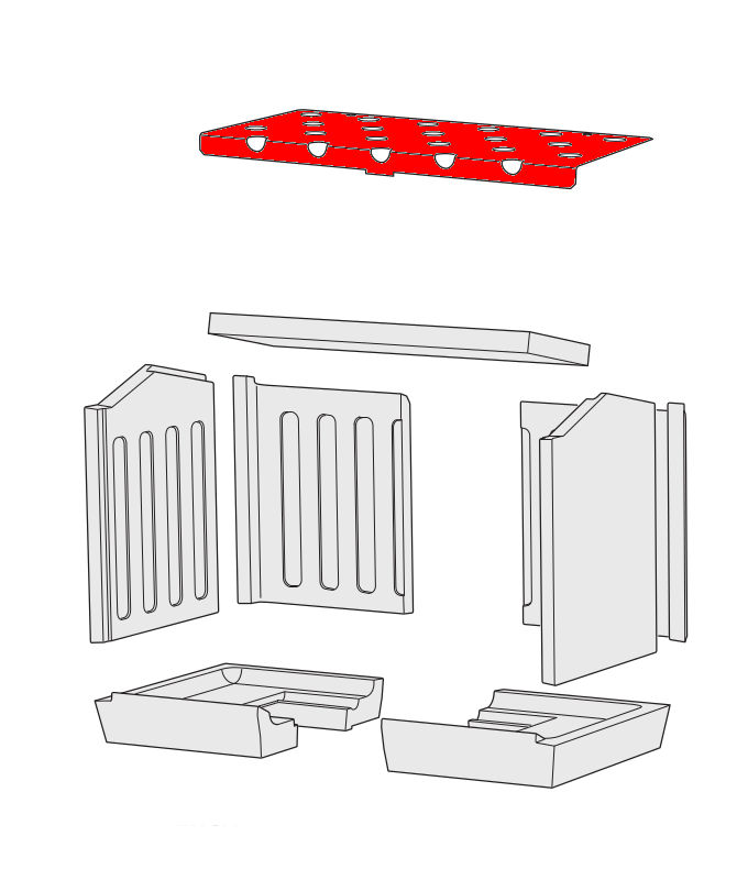 Contura i11A Zugumlenkung Stahl